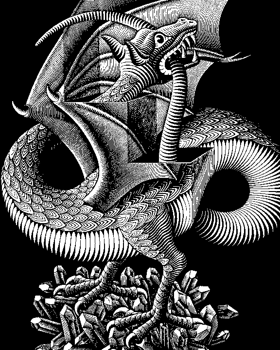 Escher : Dragon